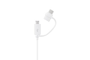 Samsung Kombi Datenkabel USB Typ-C & Micro-USB EP-DG930
